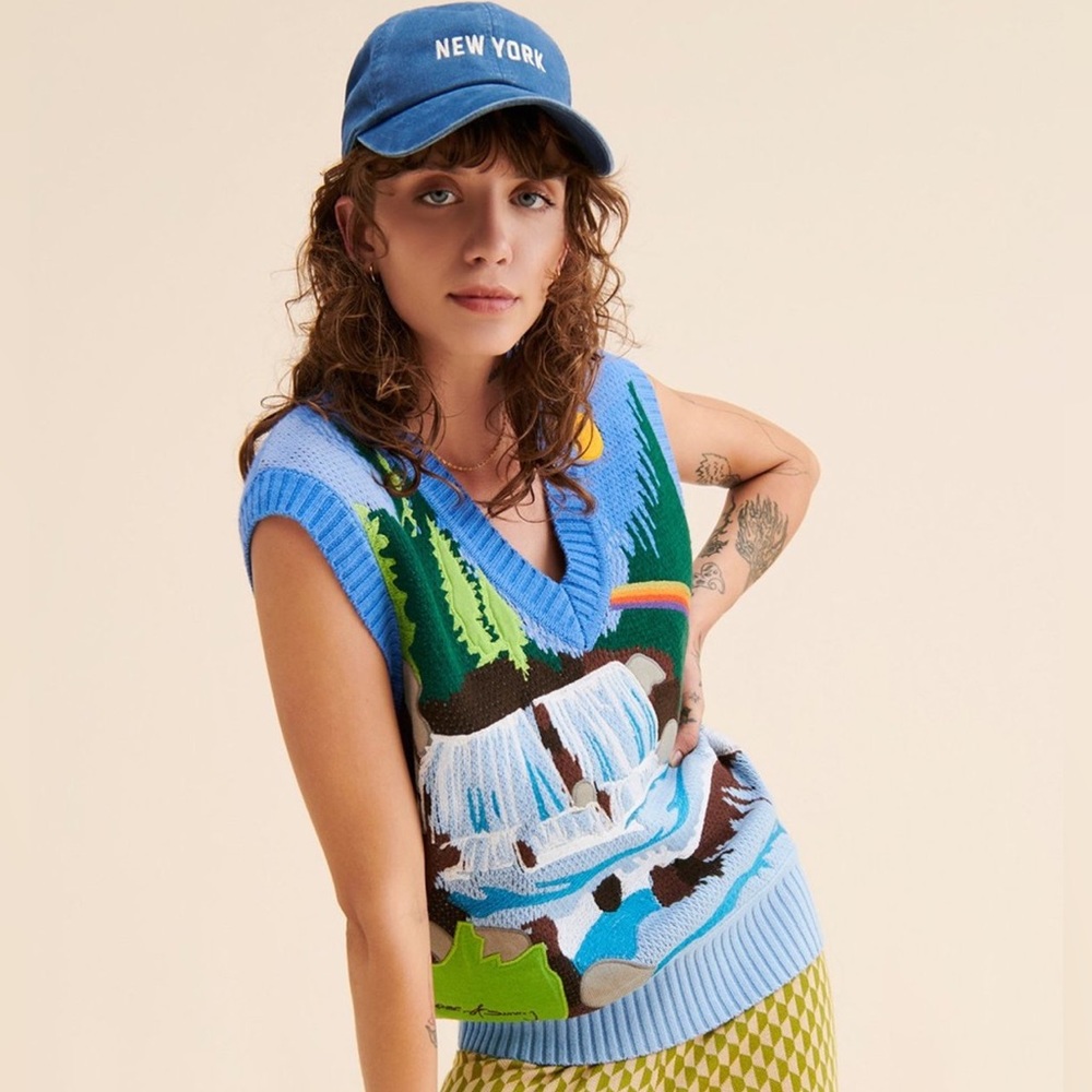 House of Sunny Chasing Waterfalls Vest